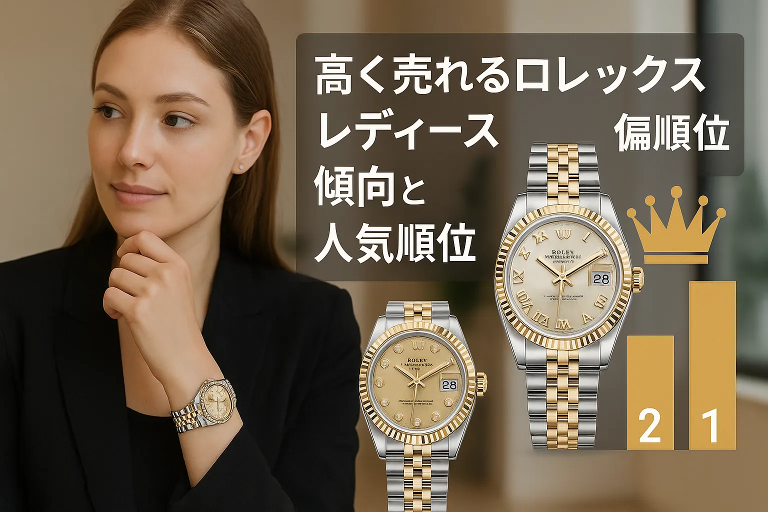 5. 高く売れるロレックス レディース傾向と人気順位.webp