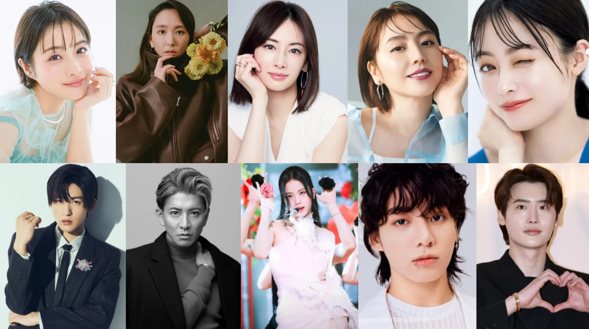 3-2. 日本＆韓国の男女芸能人10名｜清潔感あふれる美肌スター.webp