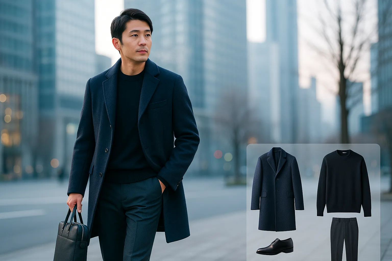 オフィス カジュアル 冬 メンズ ユニクロ｜寒い日の通勤もおしゃれに決まる“清潔感×防寒×低価格”の最強コーデ術と人気アイテム完全ガイド【初心者でも失敗しない選び方】