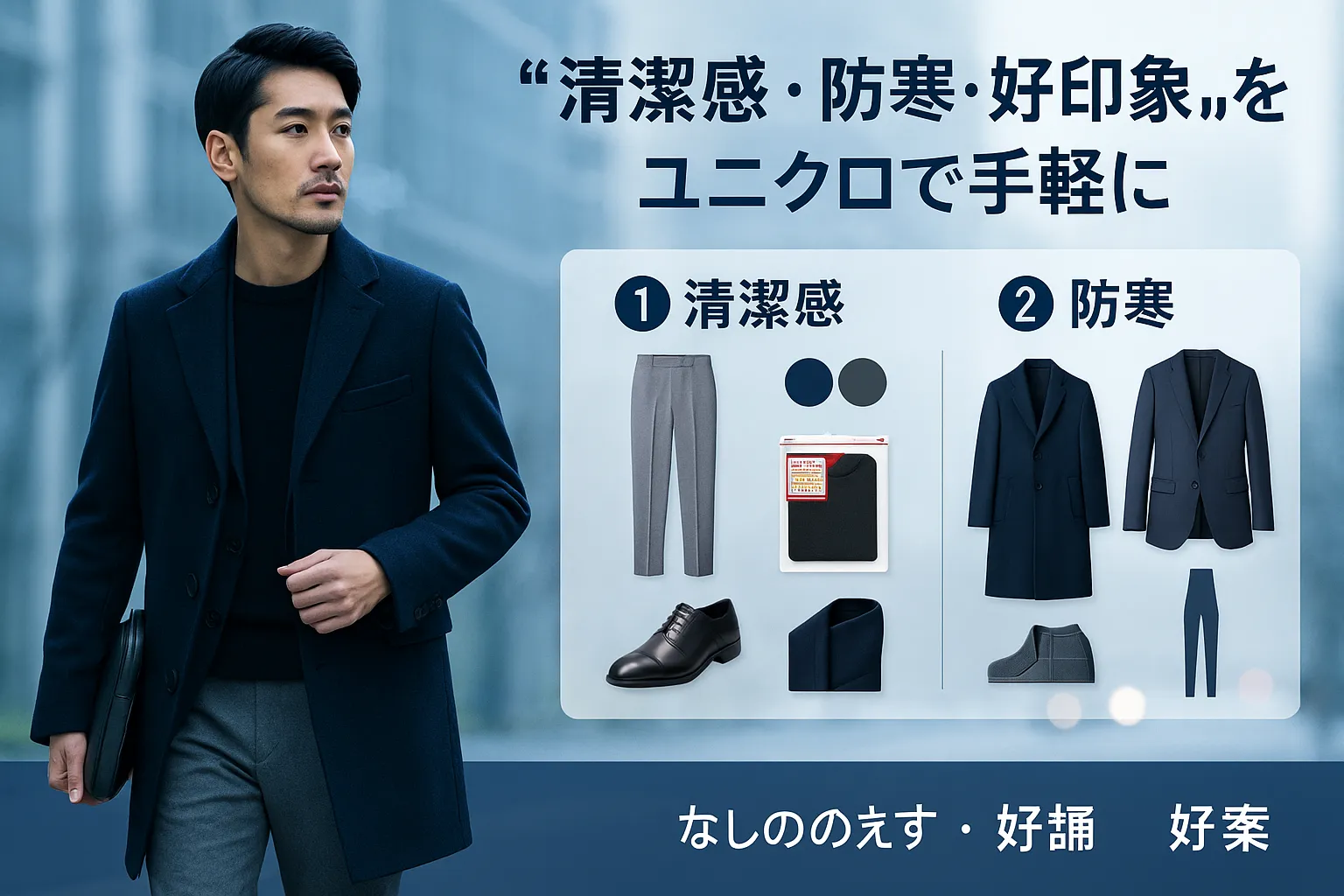 まとめ｜“清潔感・防寒・好印象”をユニクロで手軽に実現する方法.webp