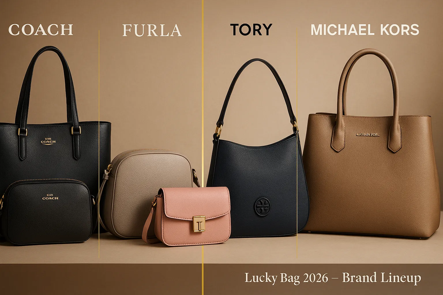 人気ブランド別の福袋2026ラインナップ（COACH／FURLA／Tory Burch／Michael Kors ほか）.webp