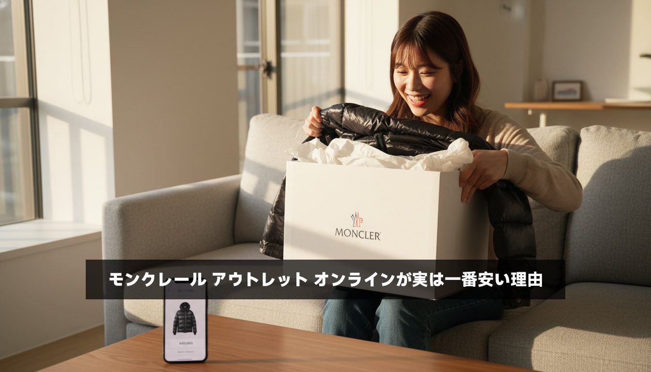 モンクレール アウトレット オンラインが実は一番安い理由