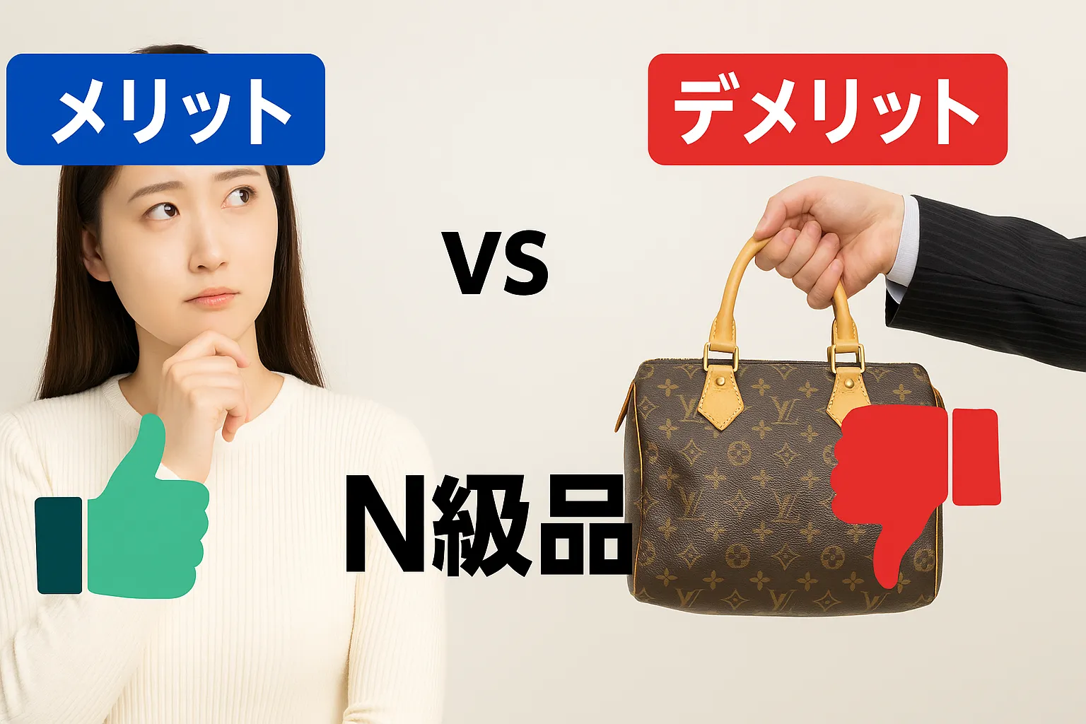 6. メリットvsデメリット｜N級品を選ぶ心理と価値観.webp