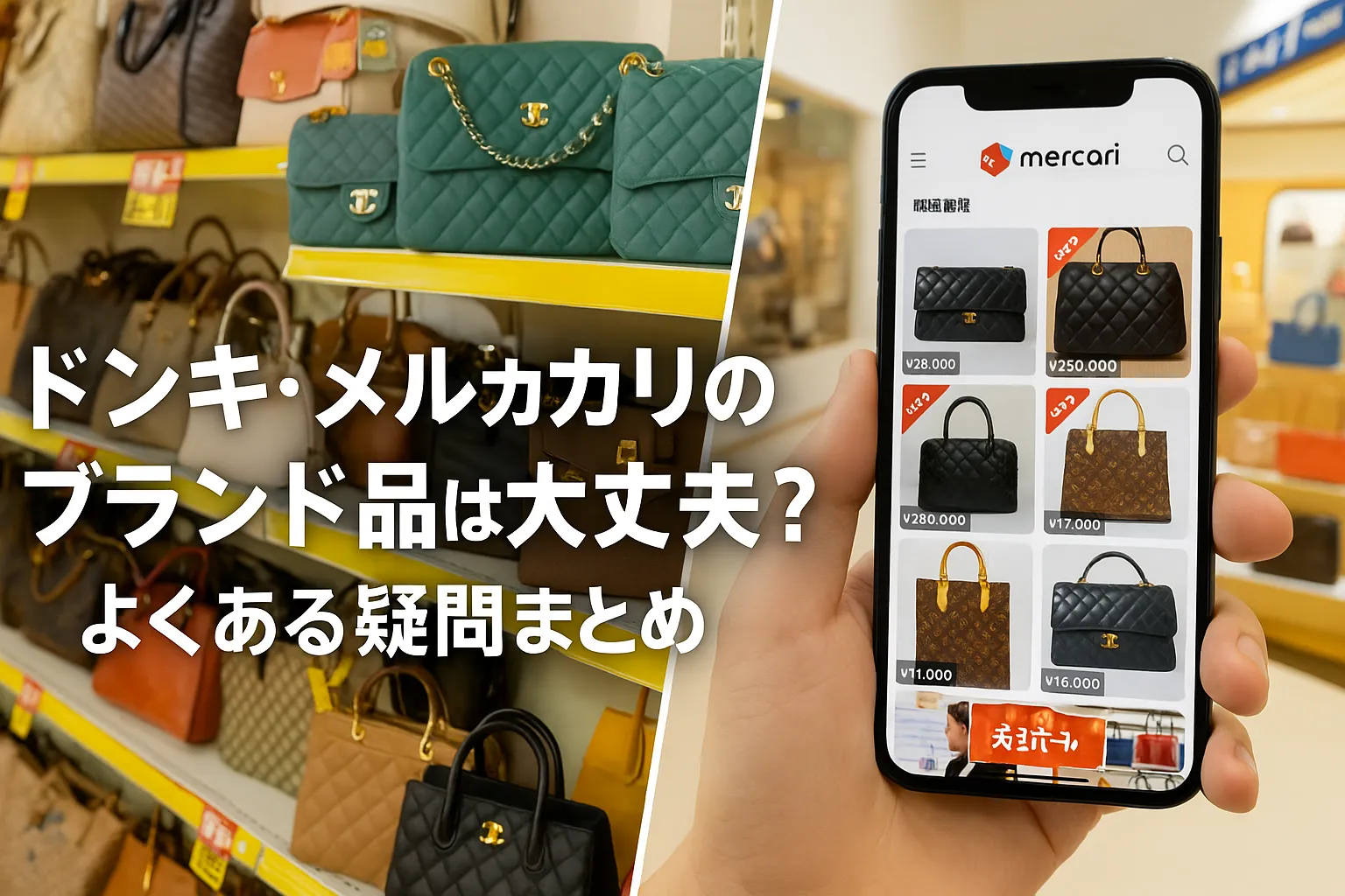 6. ドンキ・メルカリのブランド品は大丈夫？よくある疑問まとめ.webp