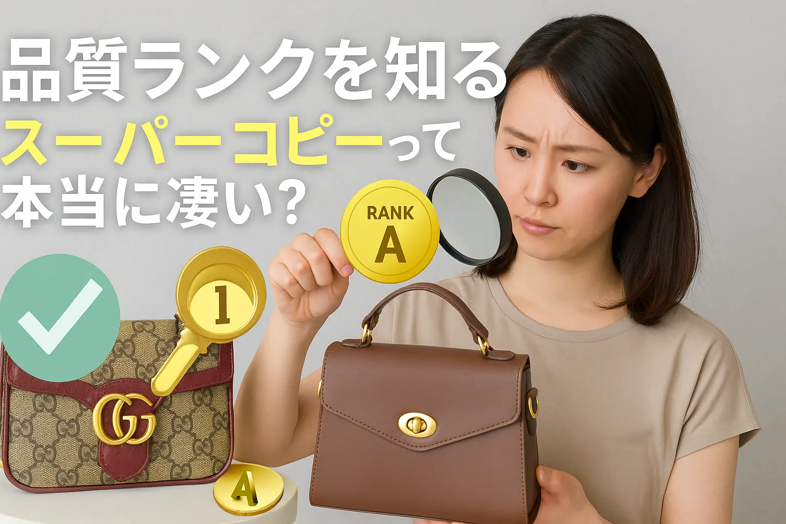 3. 品質ランクを知る｜スーパーコピーって本当に凄い？.webp