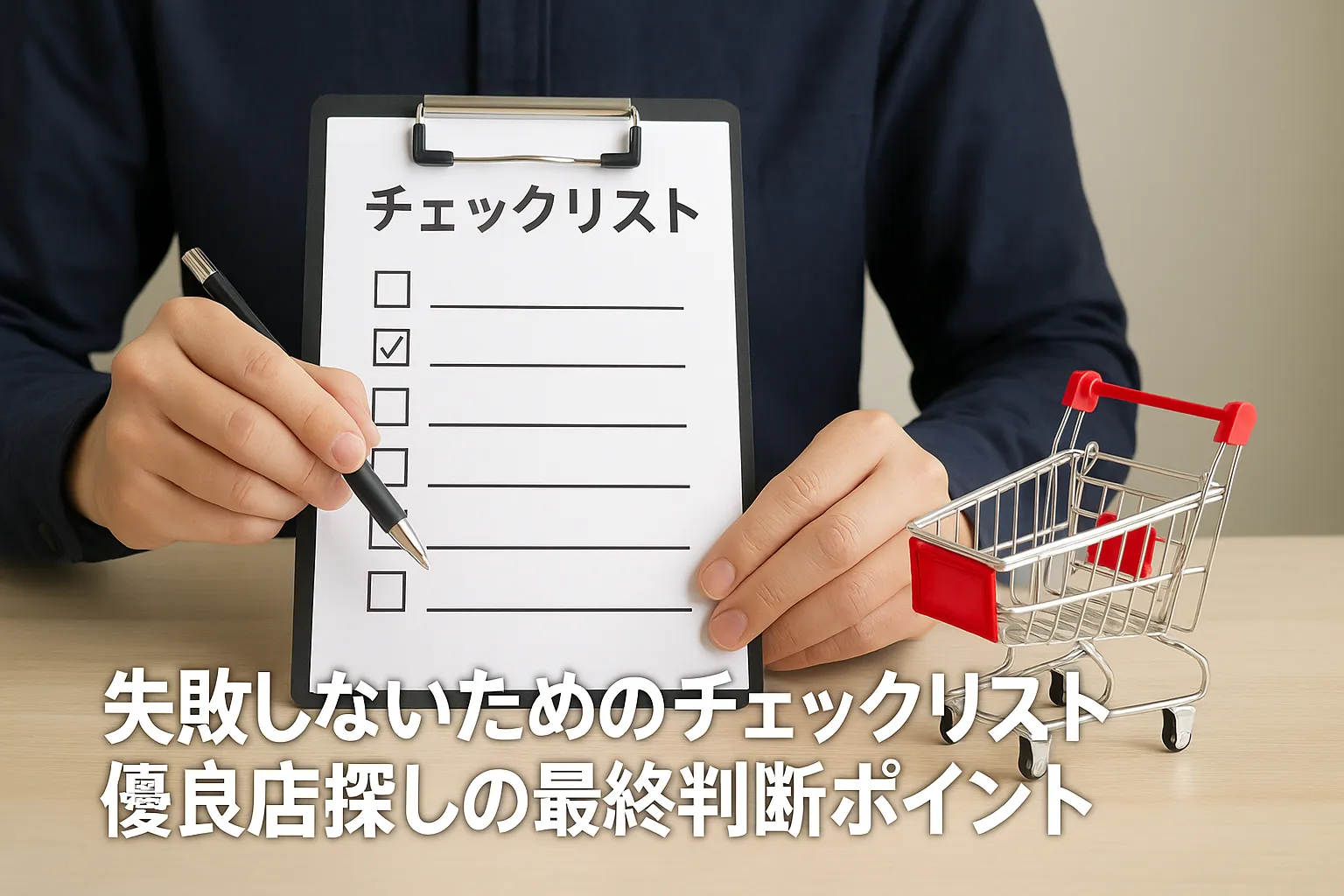9. 失敗しないためのチェックリスト｜優良店探しの最終判断ポイント.webp