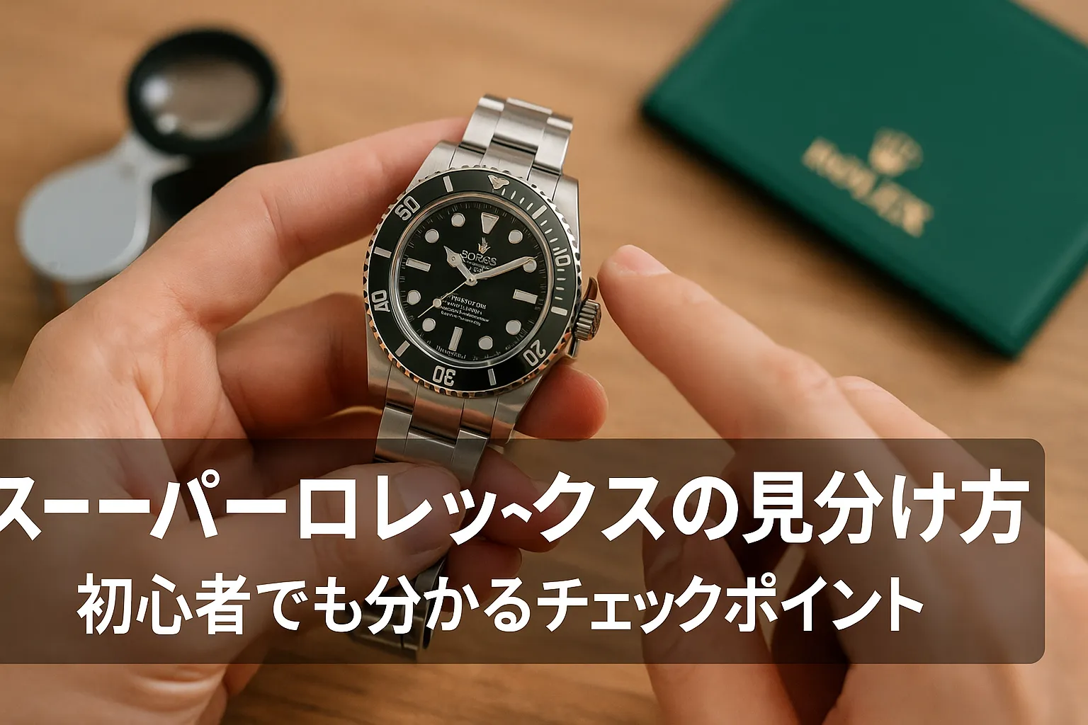 8. スーパーコピーロレックスの見分け方｜初心者でも分かるチェックポイント.webp