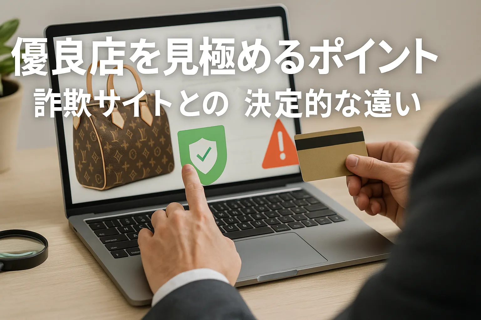 3. 優良店を見極めるポイント｜詐欺サイトとの決定的な違い.webp
