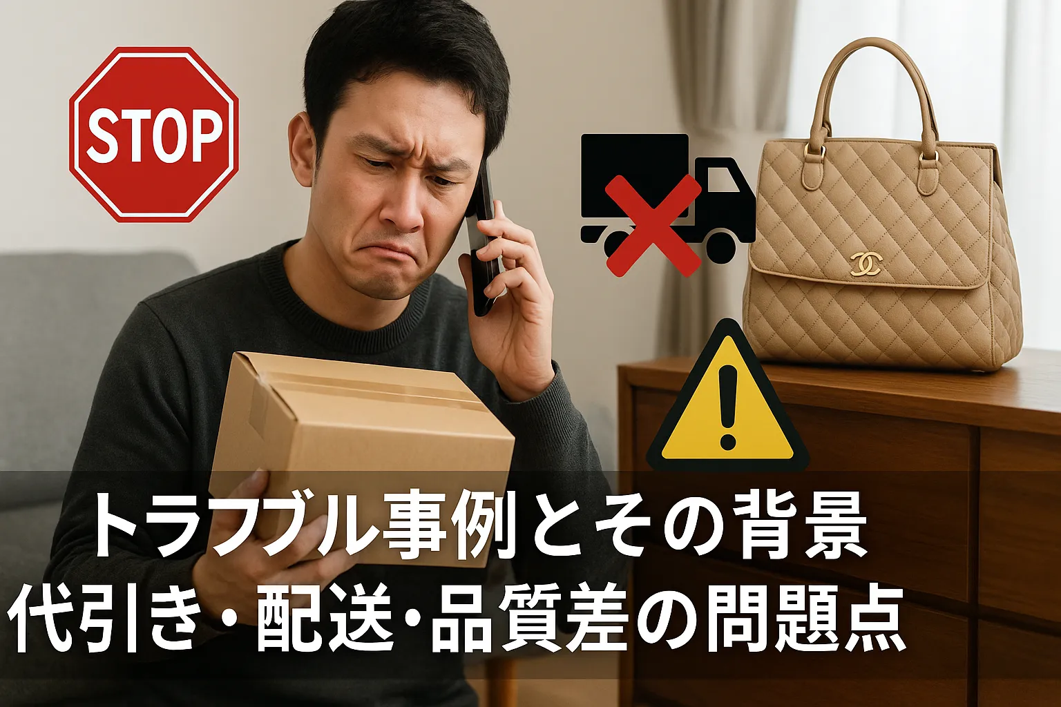 5. トラブル事例とその背景｜代引き・配送・品質差の問題点.webp