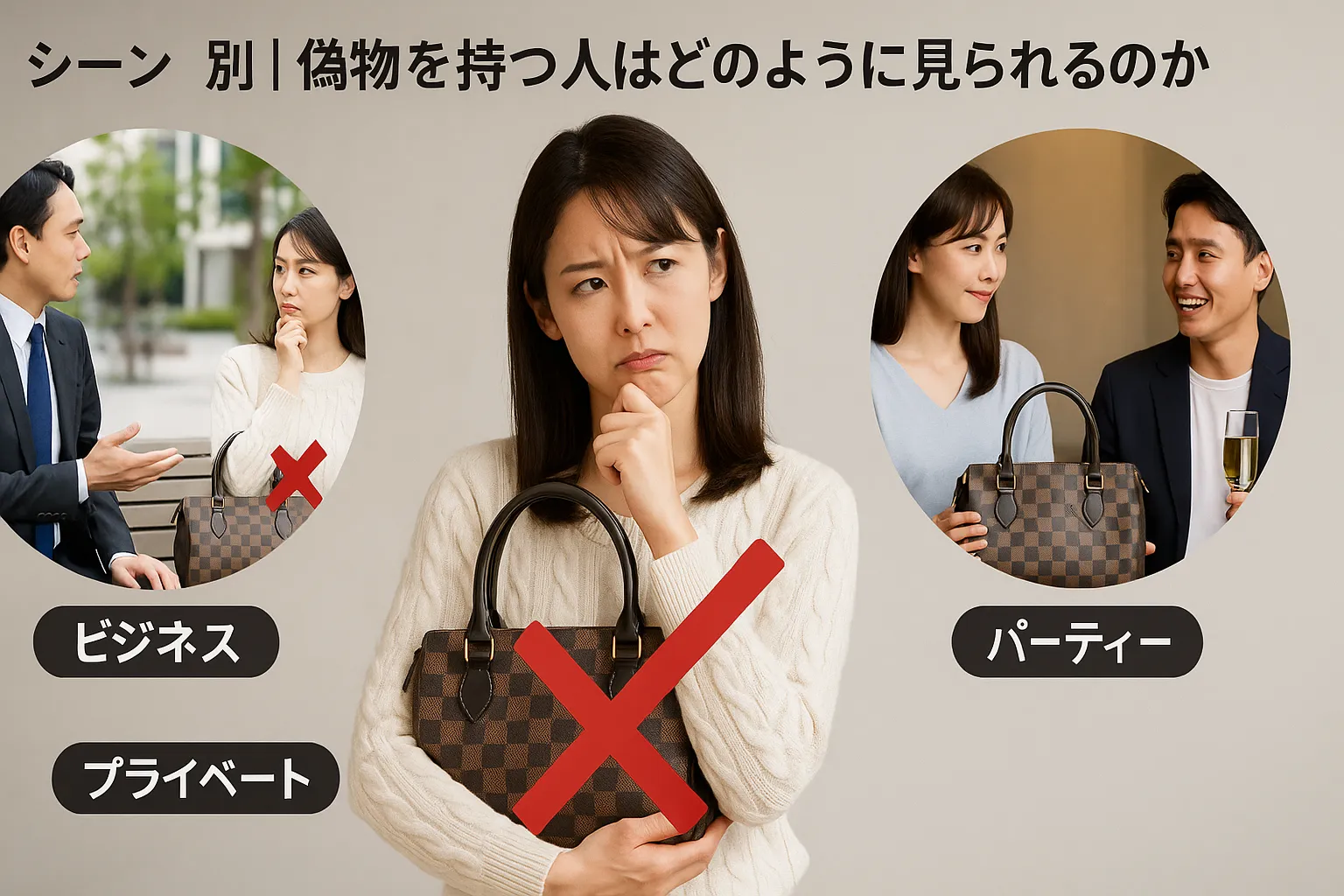 6. シーン別｜偽物を持つ人はどのように見られるのか.webp