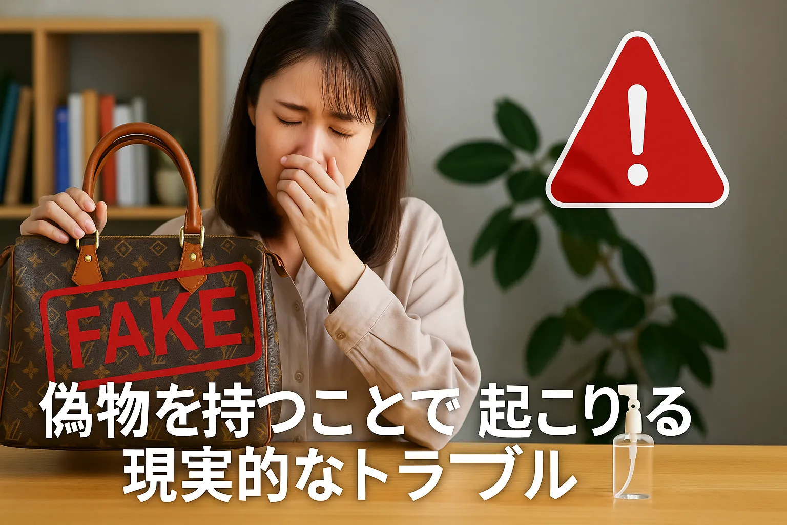 4. 偽物を持つことで起こり得る現実的なトラブル.webp