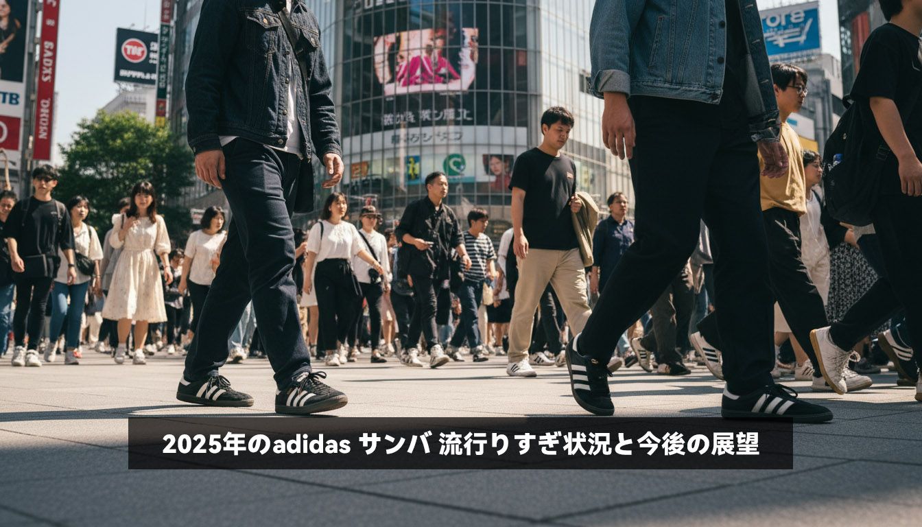 2025年のadidas サンバ 流行りすぎ状況と今後の展望
