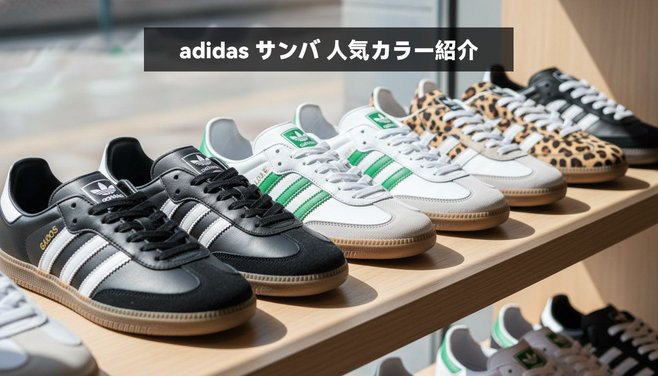 adidas サンバ 人気カラー紹介
