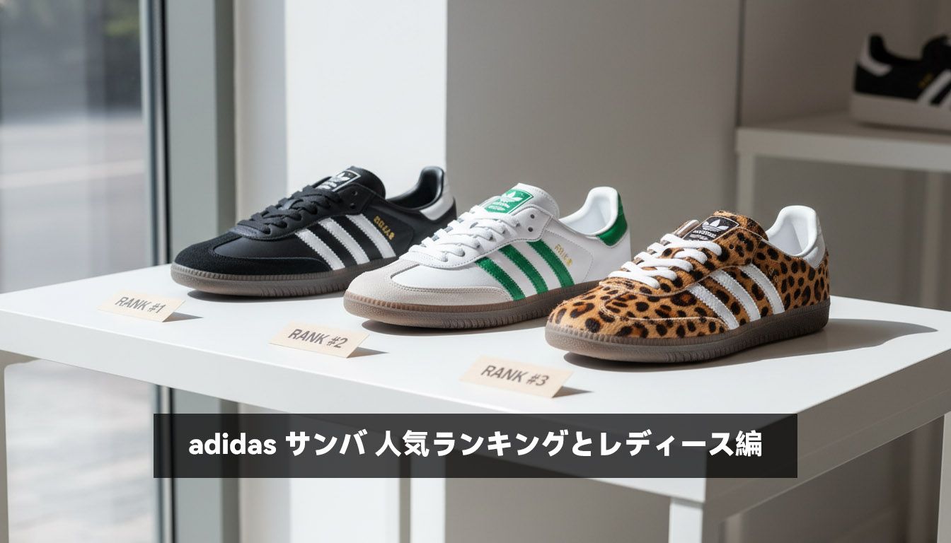 adidas サンバ 人気ランキングとレディース編