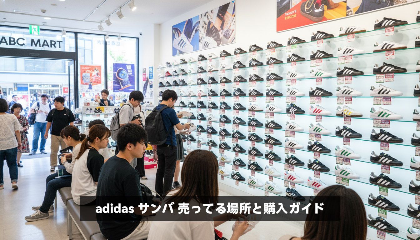 adidas サンバ 売ってる場所と購入ガイド