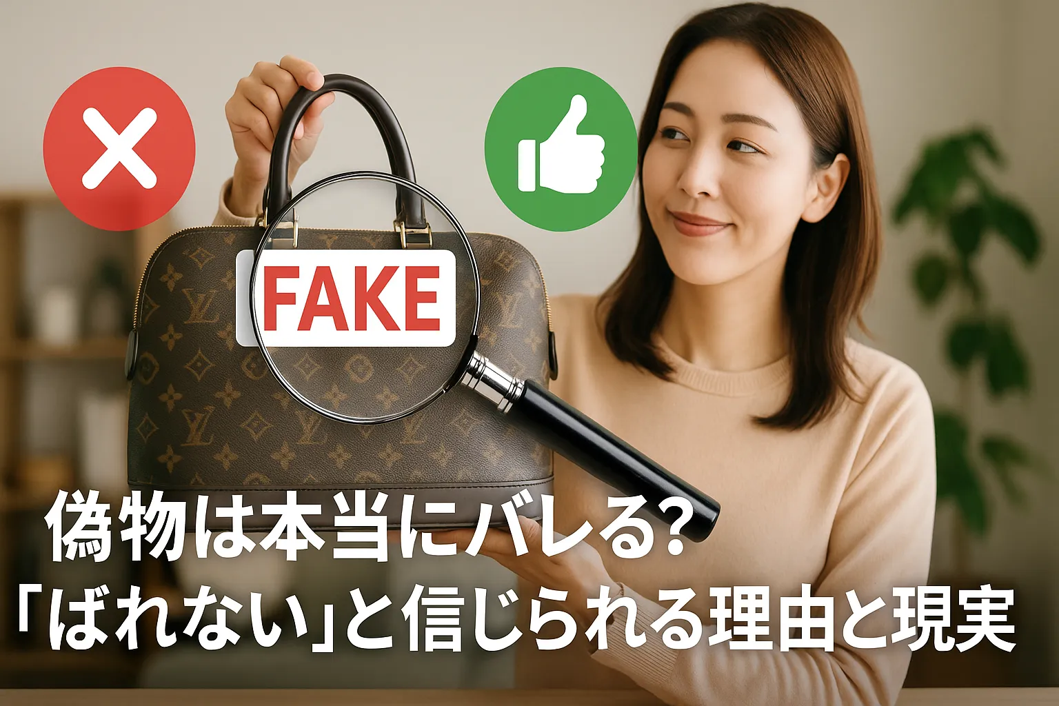 4. 偽物は本当にバレる？「ばれない」と信じられる理由と現実.webp