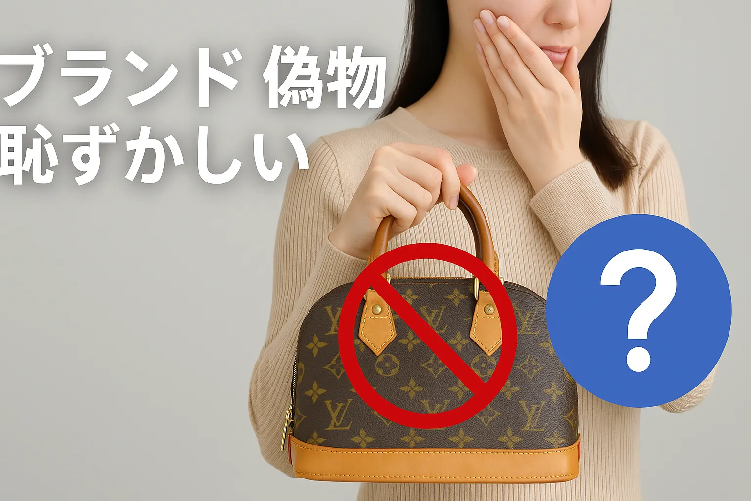 【完全版】ブランド偽物は本当に恥ずかしい？バレる現実・社会の本音・安全ライン・選び方まで総合ガイド