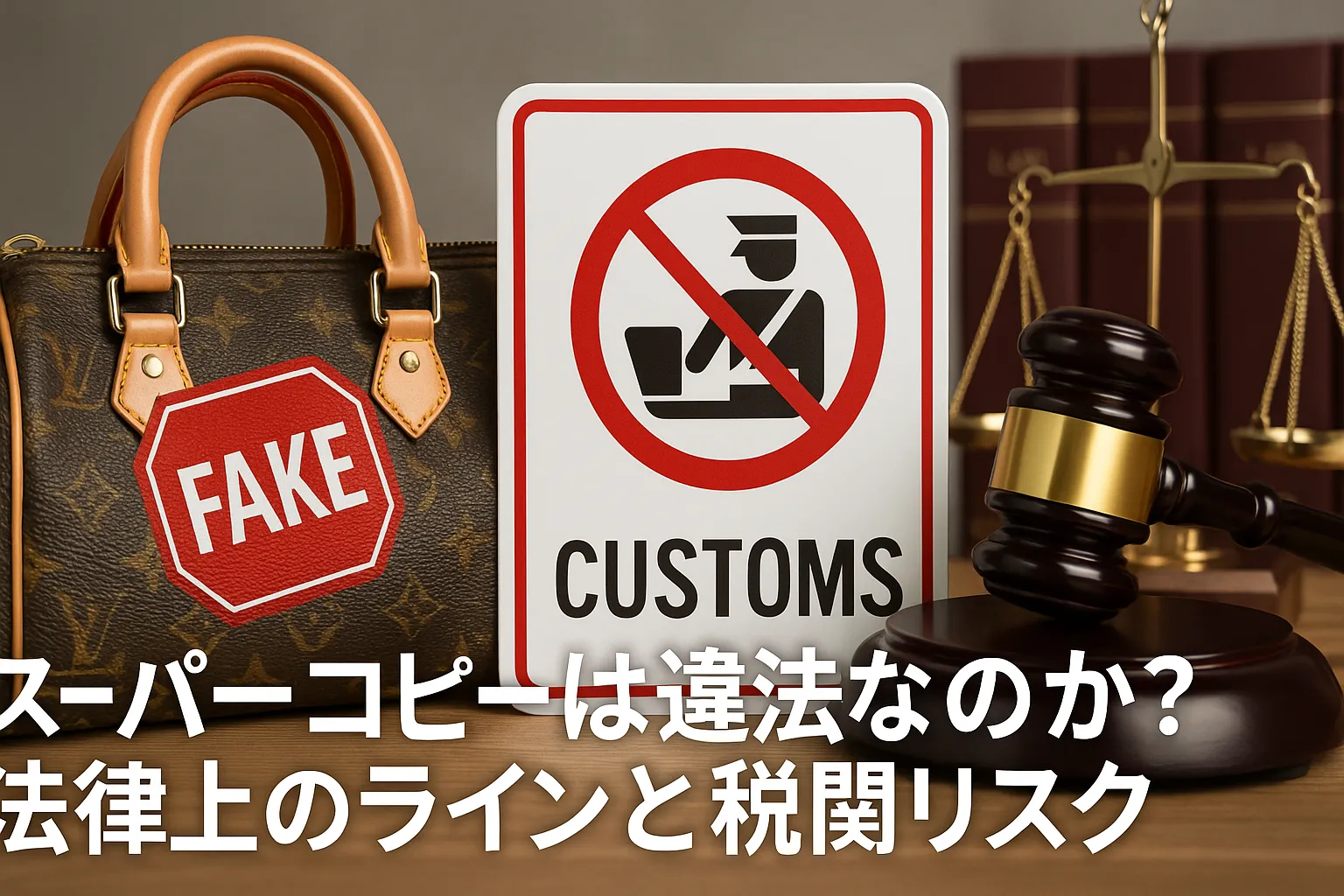 6. スーパーコピーは違法なのか？法律上のラインと税関リスク.webp