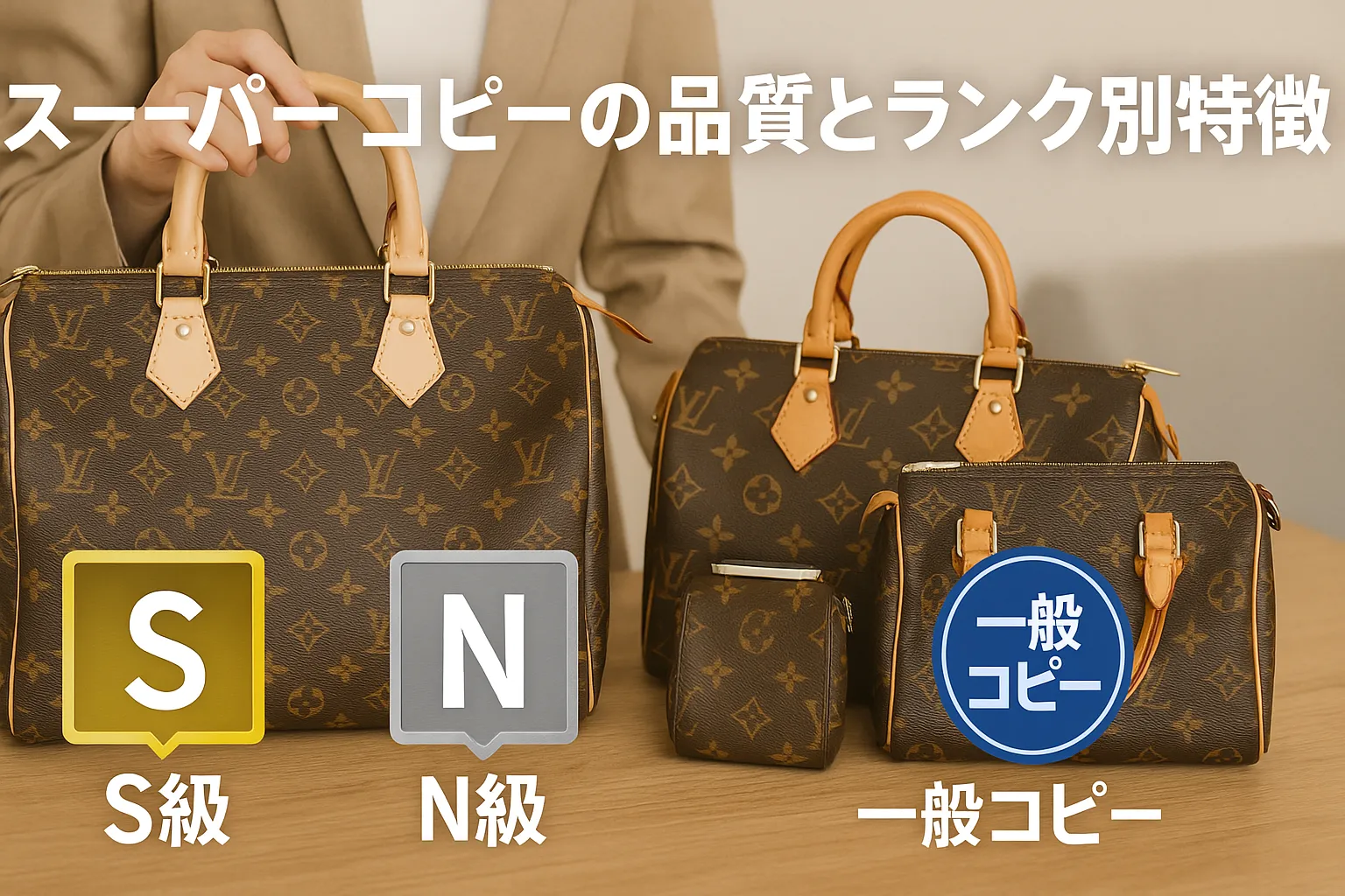 4. スーパーコピーの品質とランク別特徴｜S級・N級・一般コピーの違い.webp
