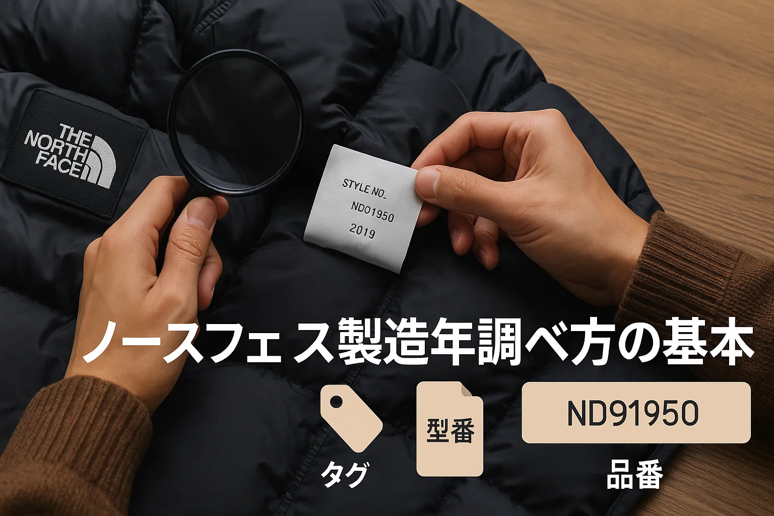 2. ノース フェイス 製造年 調べ 方の基本｜タグ・型番・品番の読み解き.webp