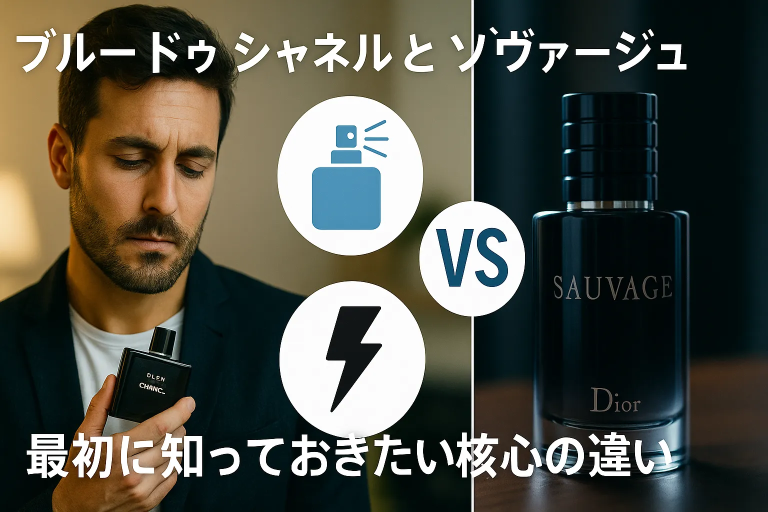 1. ブルー ドゥ シャネルとソヴァージュ、最初に知っておきたい核心の違い.webp