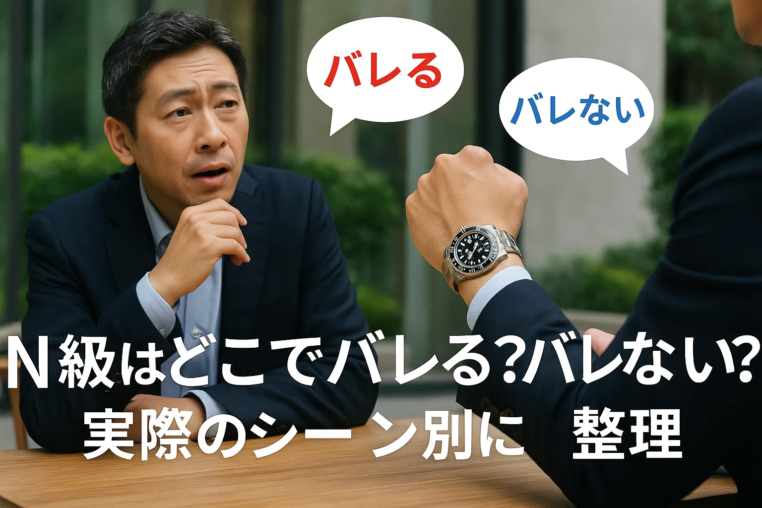 4. N級はどこでバレる？バレない？実際のシーン別に整理.webp