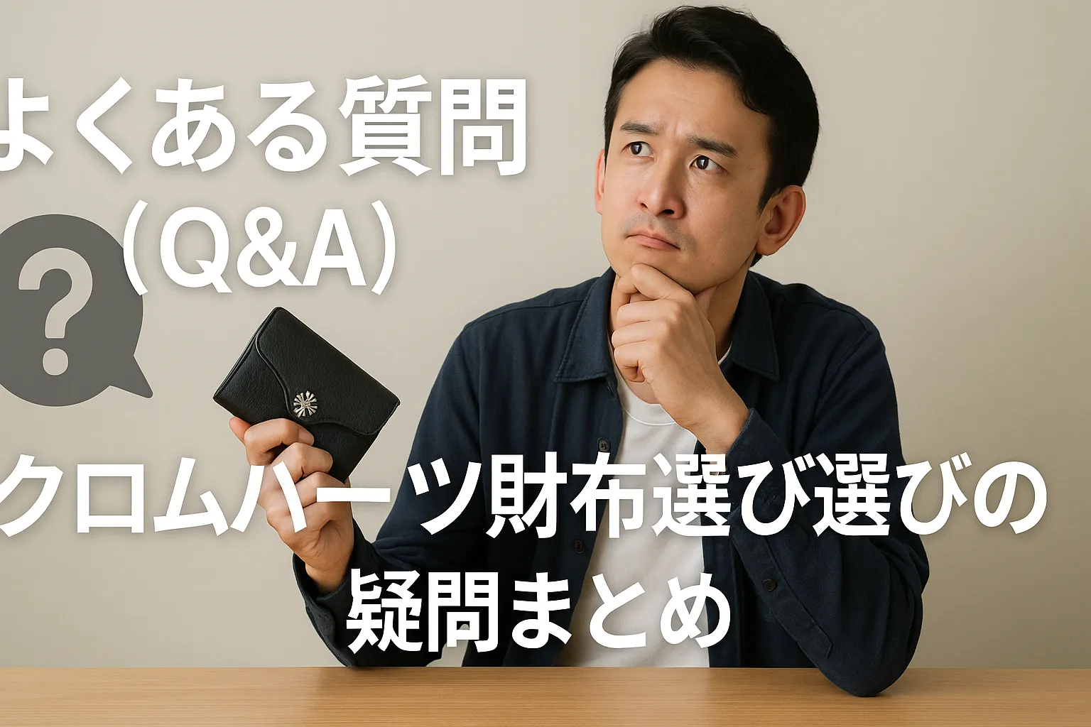 9. よくある質問（Q&A）｜クロムハーツ財布選びの疑問まとめ.webp