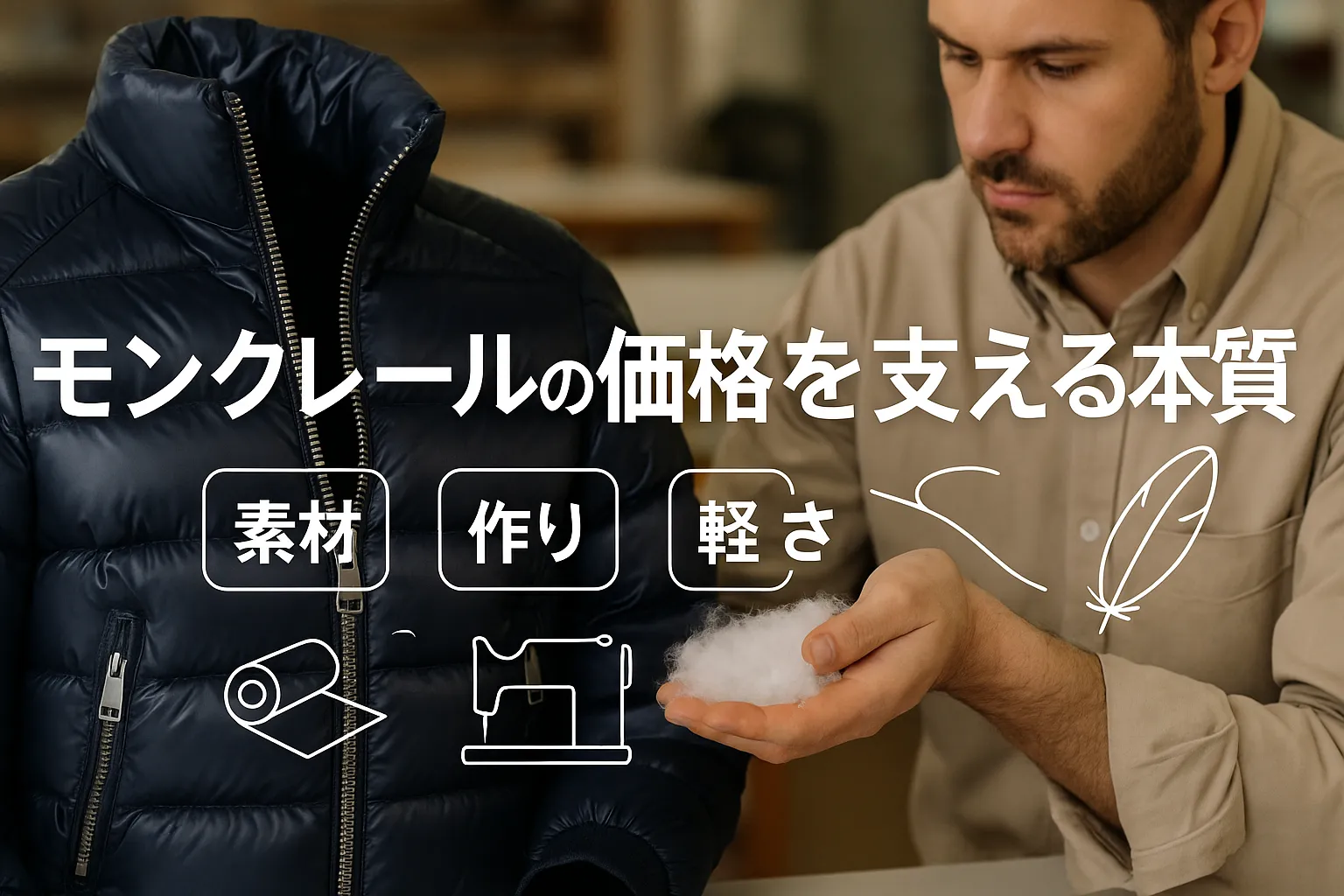 2. モンクレールの価格を支える本質｜素材・作り・軽さ.webp