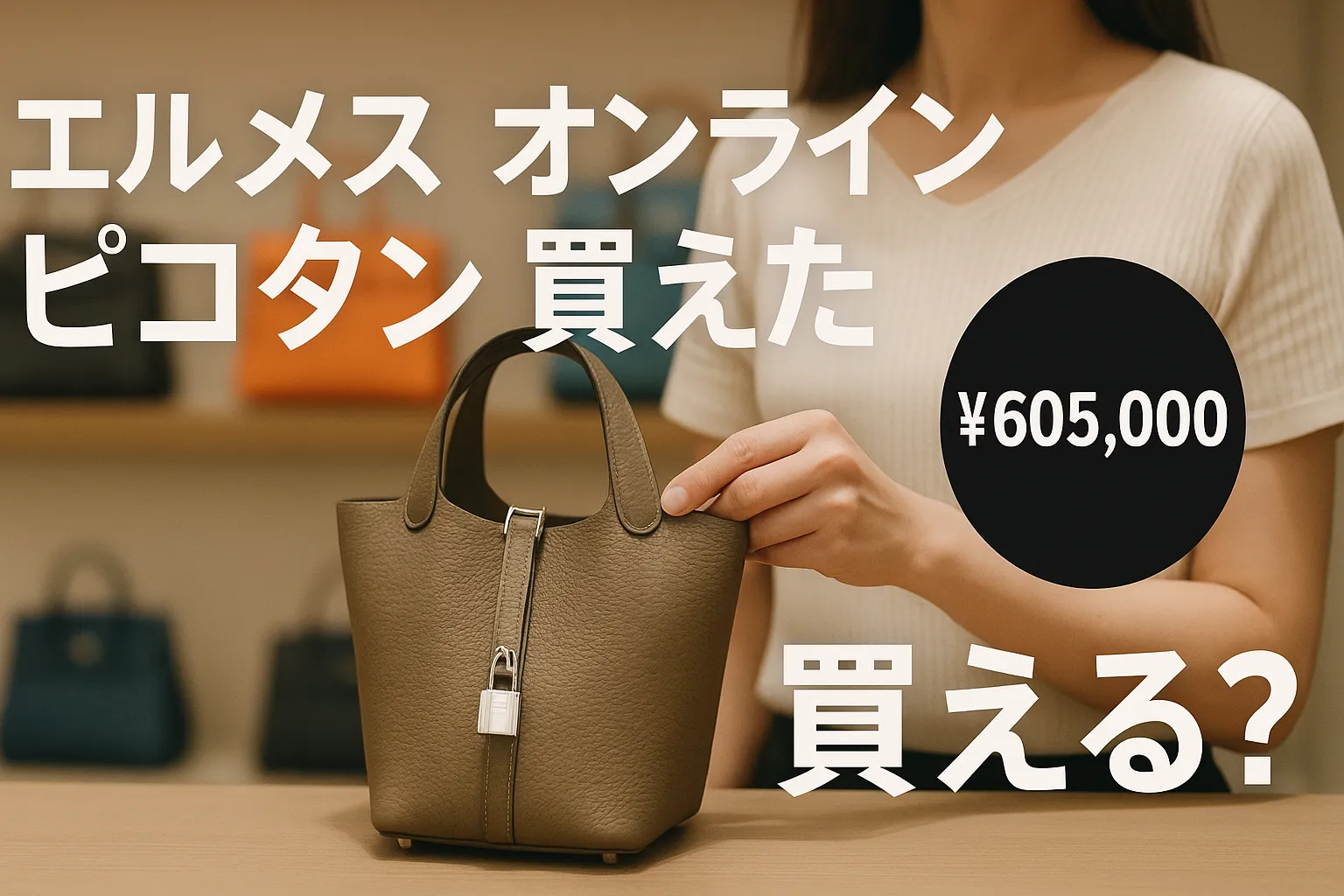 エルメス オンライン ピコタン 買えた人はいる？入荷時間・成功条件・定価と現実的な判断まで完全解説