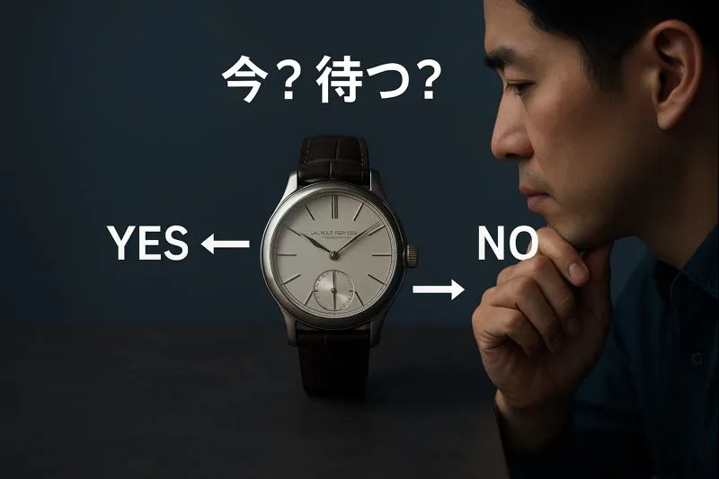 8. 今買うべきか、待つべきか｜購入目的別・最終判断フローチャート.webp