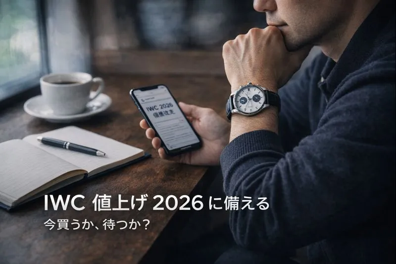 IWC 値上げ 2026｜価格はどこまで上がる？過去の値上げ傾向・想定上昇率・市場評価から考える“購入・見送り”の最適判断タイミング