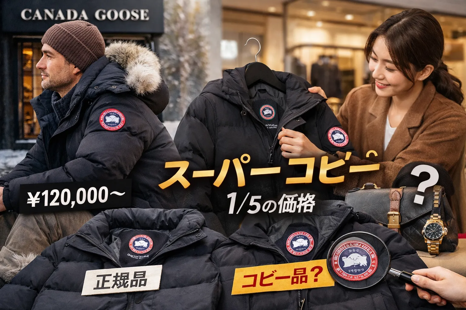 カナダグースのコピーを買ってみた実態レポート｜実物の印象・防寒性・見分けのポイントと後悔しない考え方【2026年最新版】