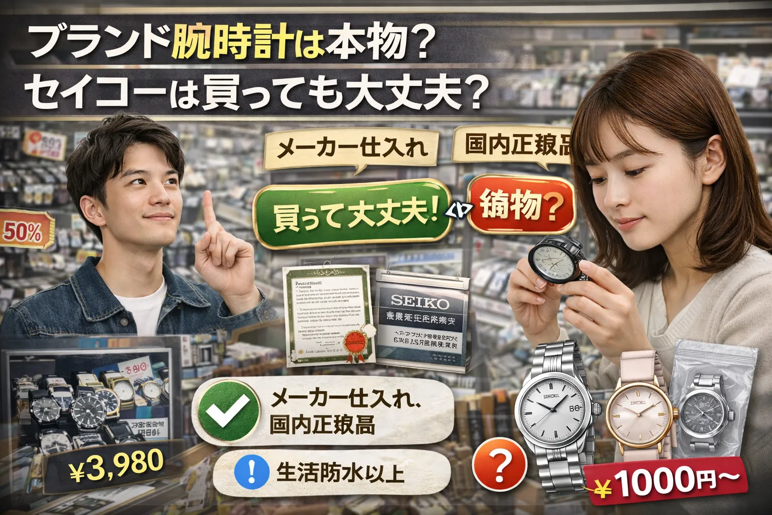 7. ブランド腕時計は本物？セイコーは買っても大丈夫？.webp
