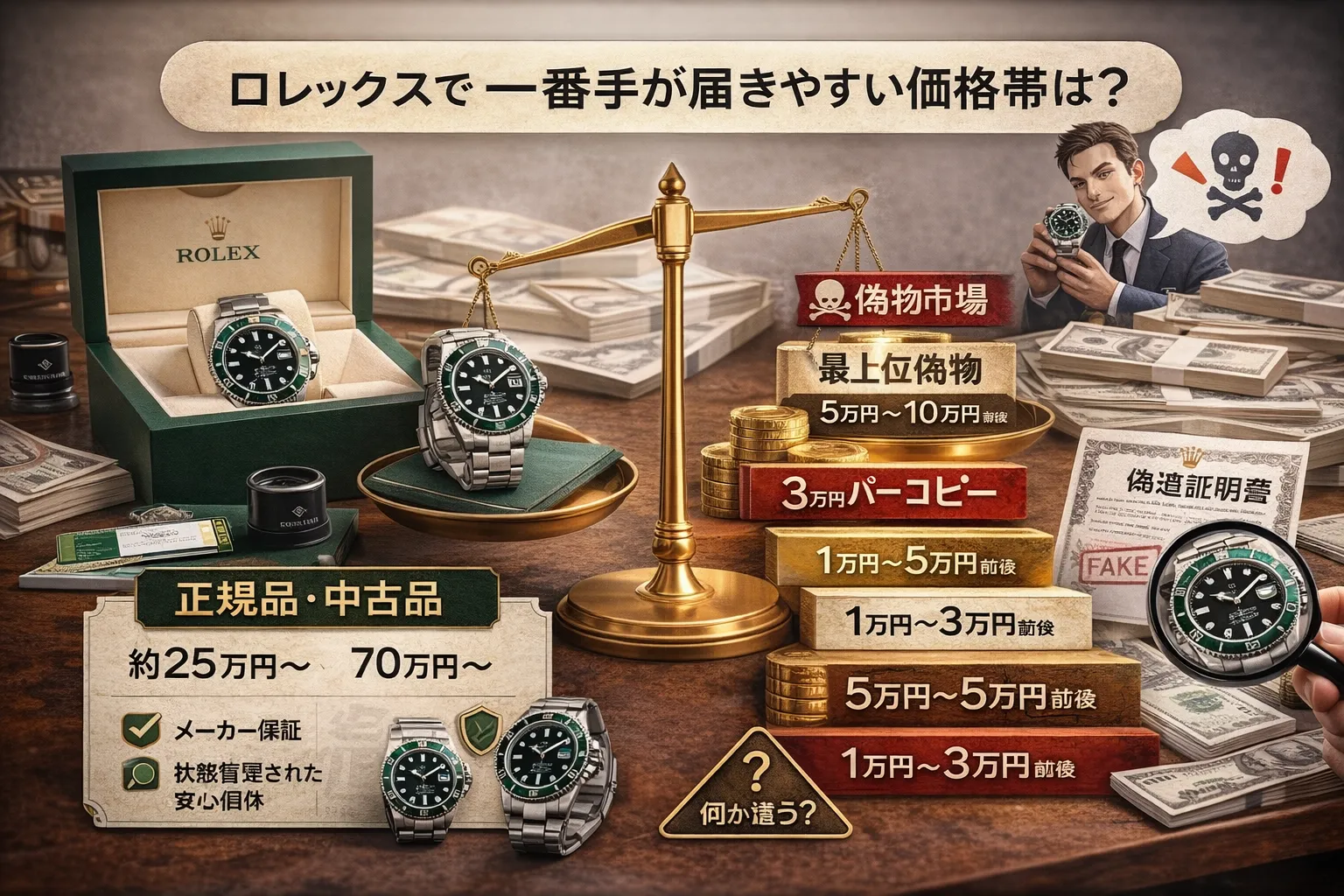 5. ロレックスで一番手が届きやすい価格帯とは.webp