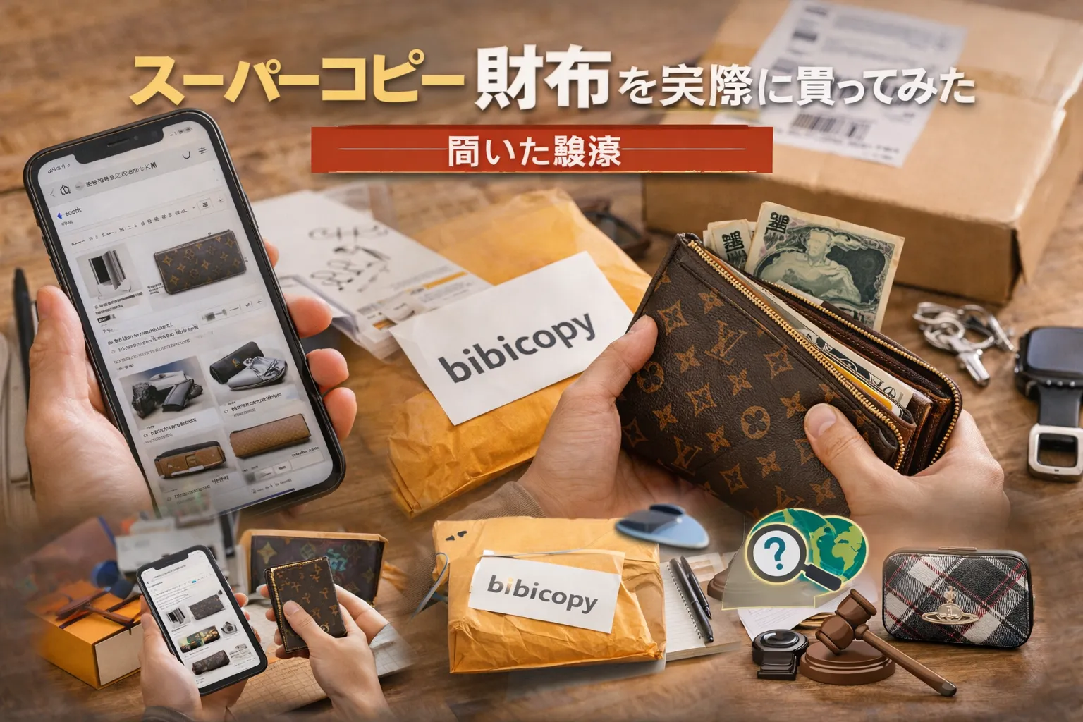 2. スーパーコピー財布を実際に買ってみた体験談.webp