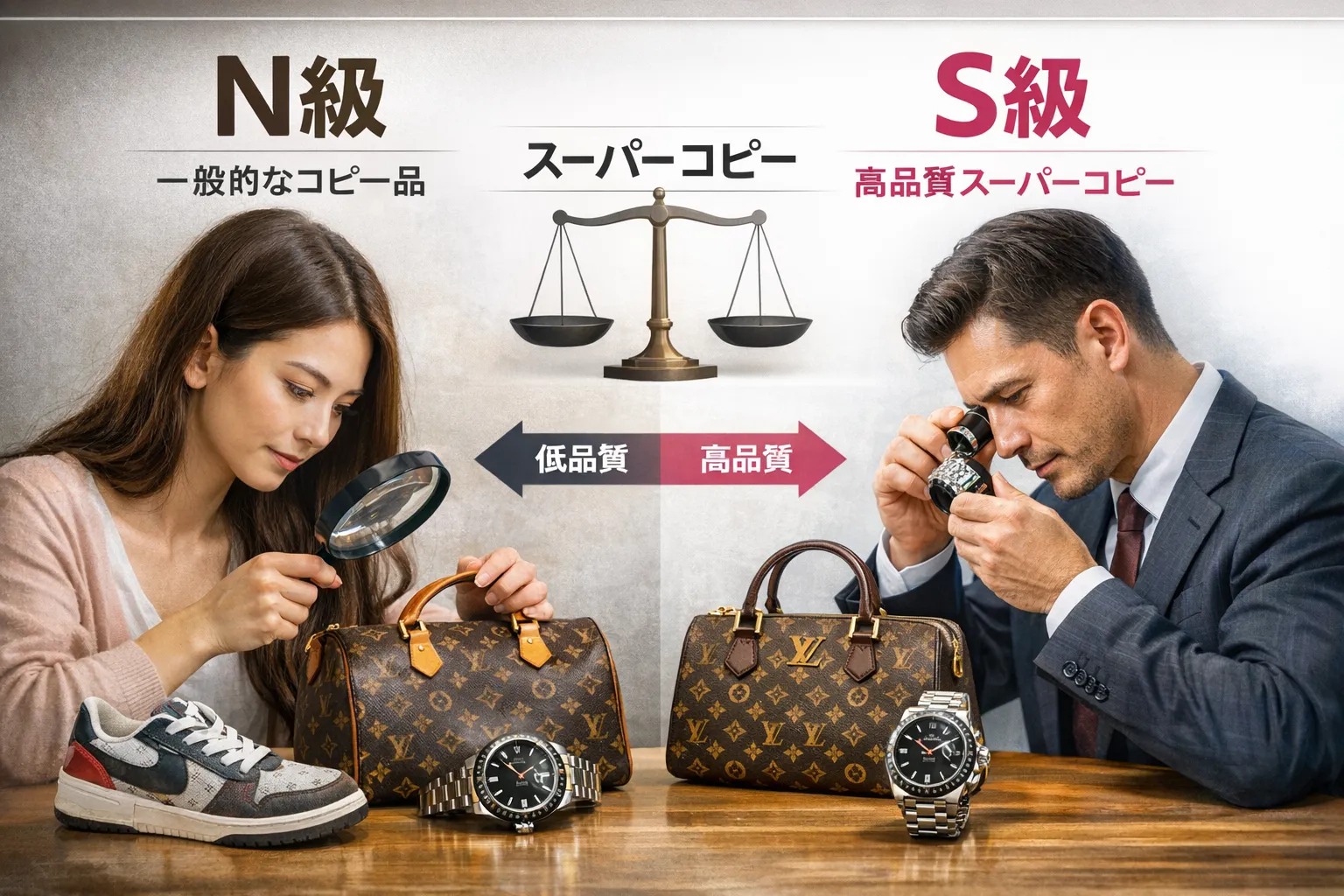 1. スーパーコピーとは？N級・S級の違い.webp