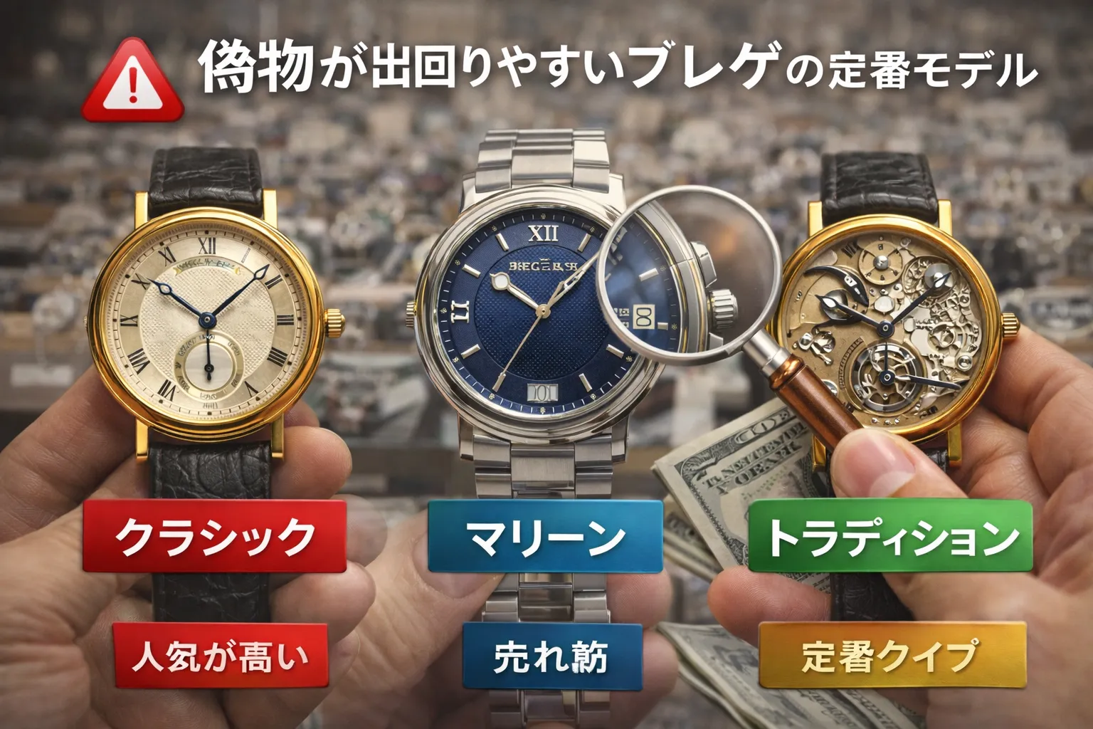 6. 偽物が出回りやすいブレゲの定番モデル傾向.webp
