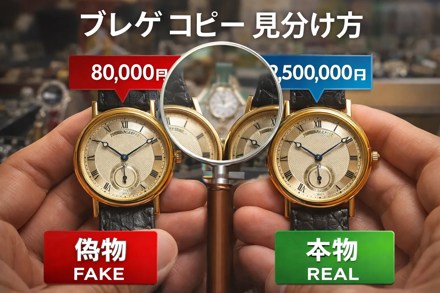 ブレゲ コピー 見分け方 完全ガイド｜本物と偽物を見抜く判断軸・確認手順・定番モデルまで徹底整理