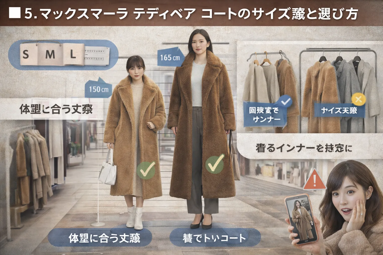 5. マックスマーラ テディベア コートのサイズ感と選び方.webp