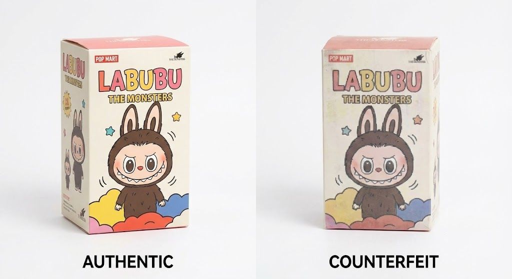 ラブブ 偽物 見分け方
