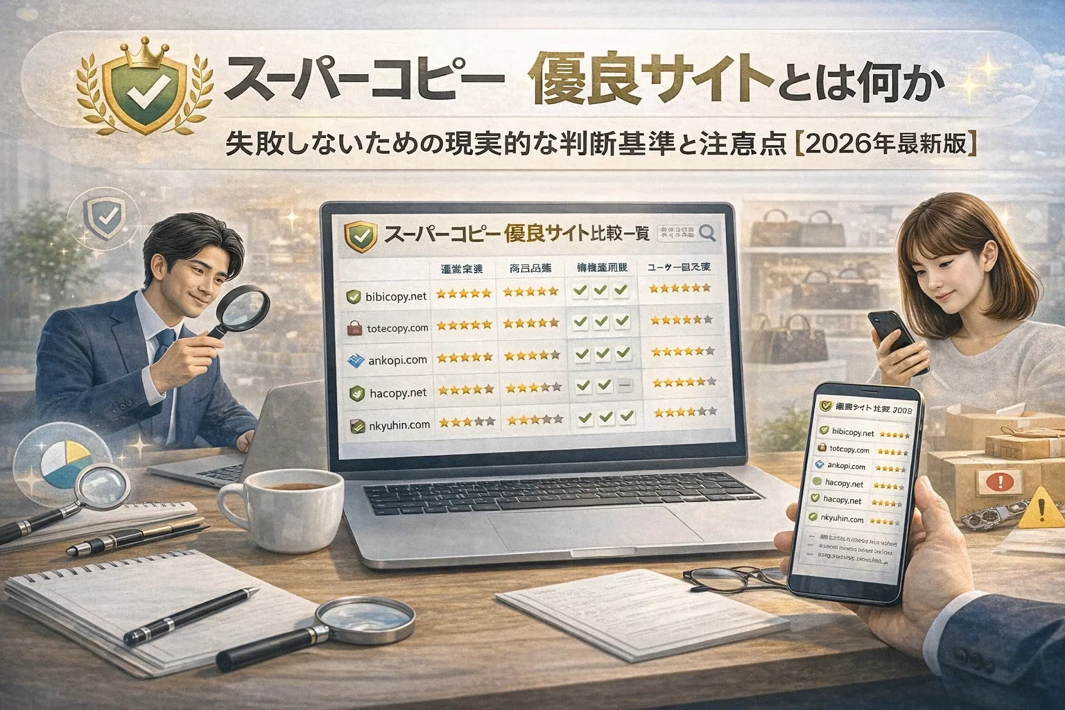 スーパーコピー優良サイトとは何か｜失敗しないための現実的な判断基準と注意点【2026年最新版】