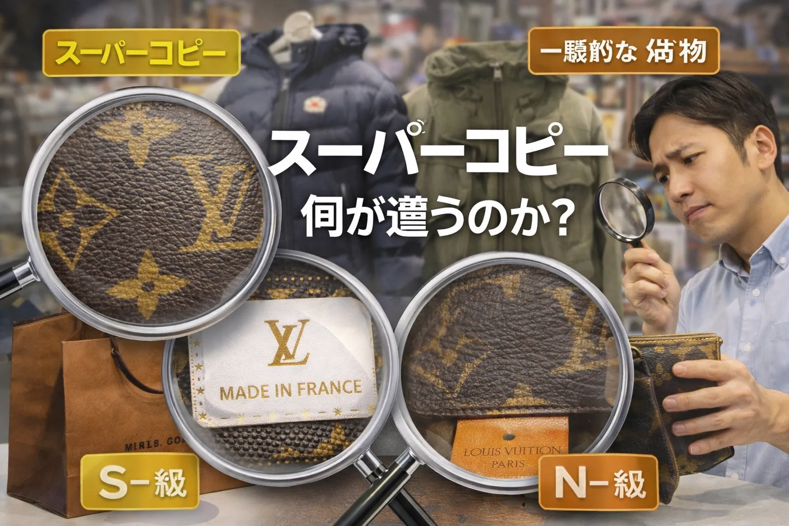 3. スーパーコピーと一般的な偽物は何が違うのか.webp