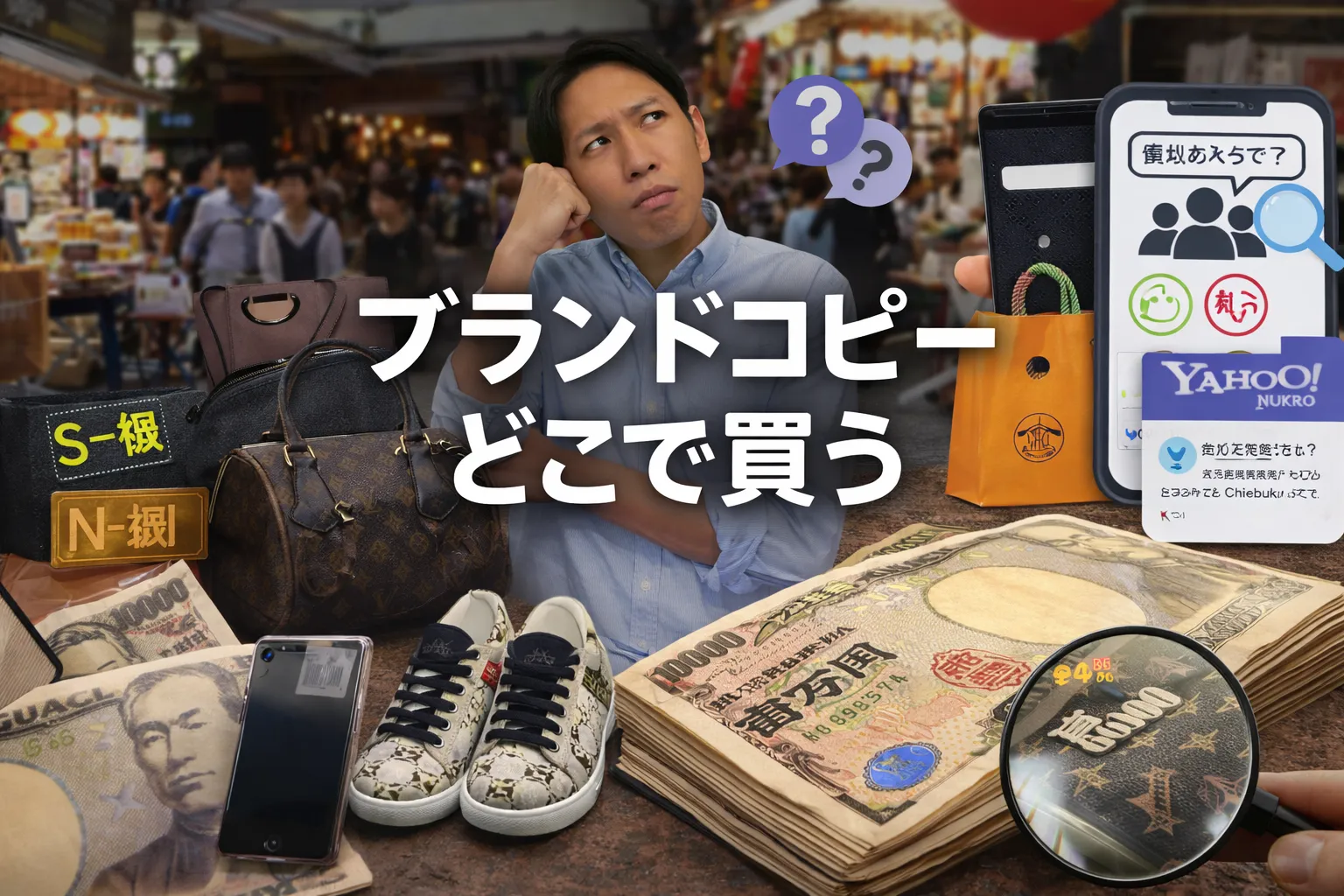 ブランドコピーはどこで買われているのか？知恵袋に集まる本音と、後悔しないための現実的な考え方
