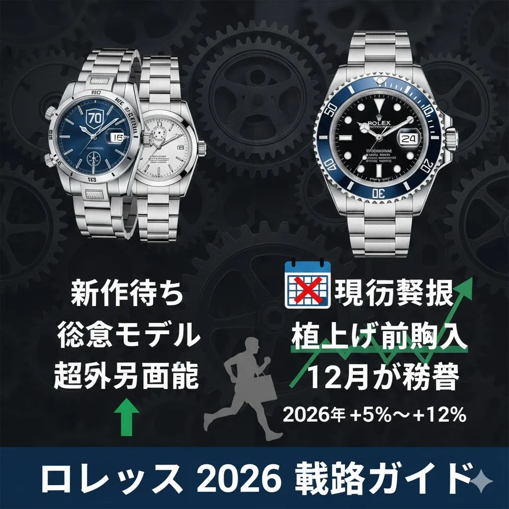 4. 結論：2026年のロレックス市場で勝つための戦略.webp