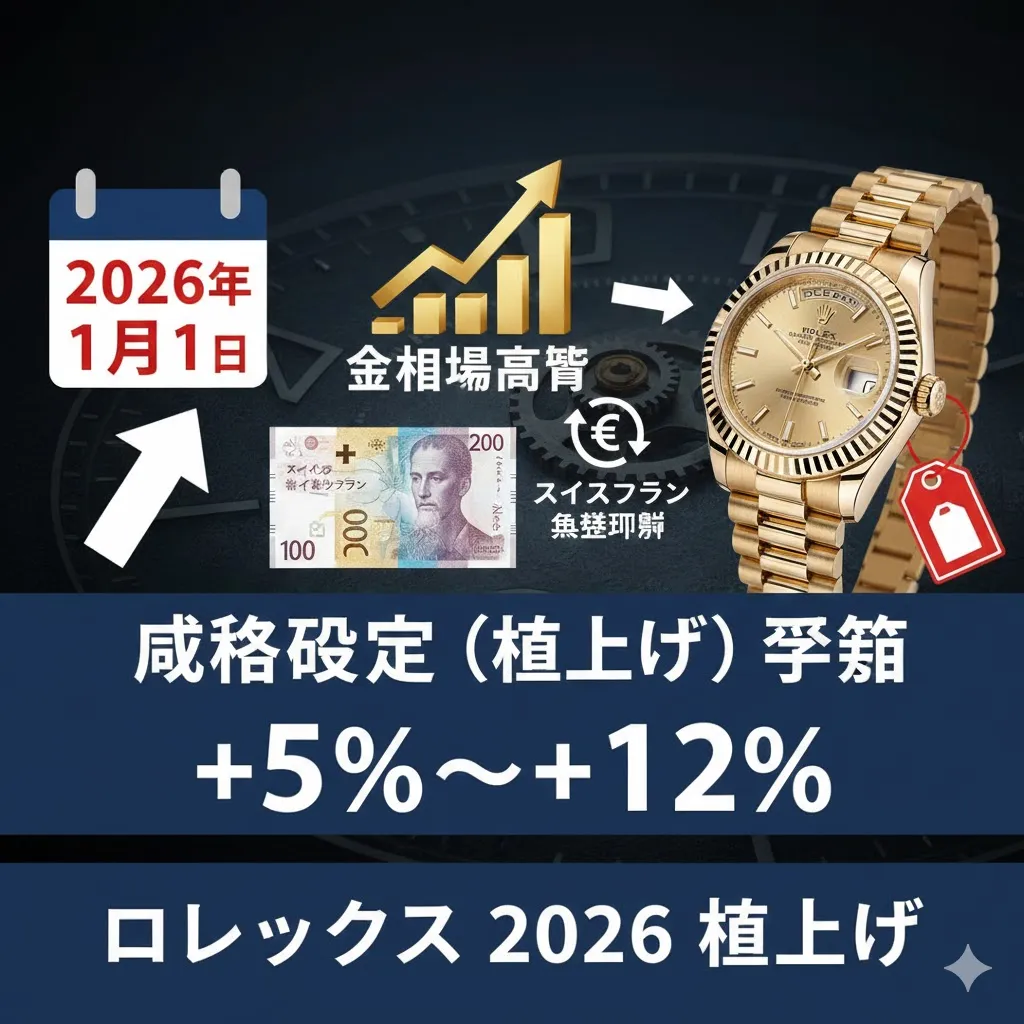 3. 2026年1月1日の価格改定：ロレックス値上げの背景と影響.webp