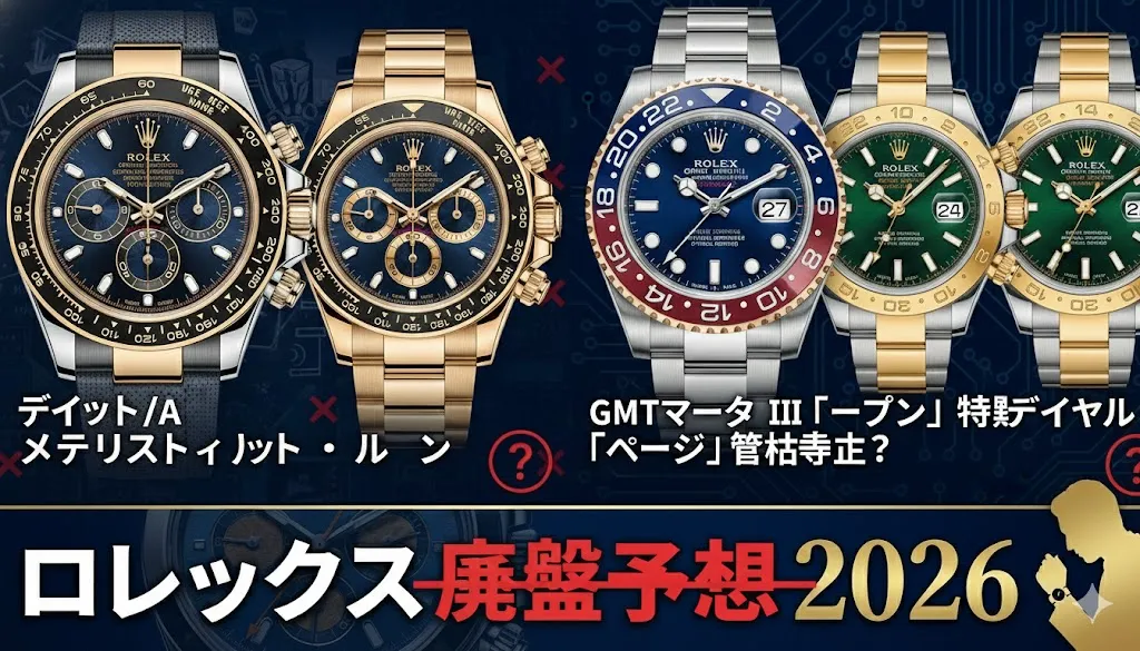 2. 【2026年ディスコン予想】廃盤が噂される主要モデル.webp
