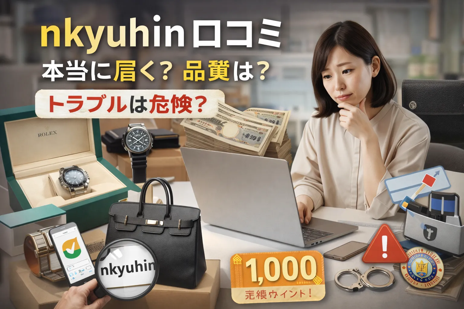 nkyuhin口コミ｜「届く？品質は？危ない？」を冷静に見極めるためのチェックポイント総まとめ