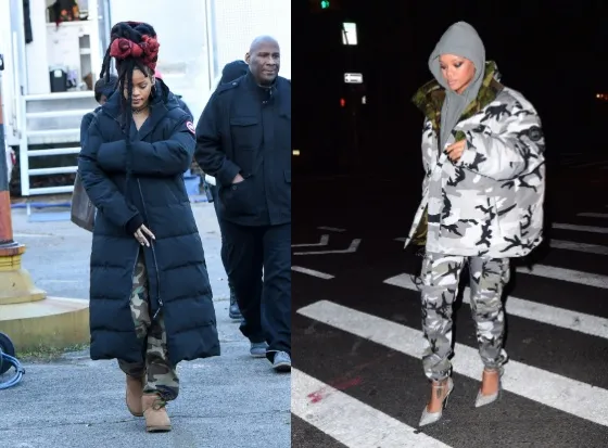 3-1. Rihanna Canada Goose（Vetementsコラボ）.webp
