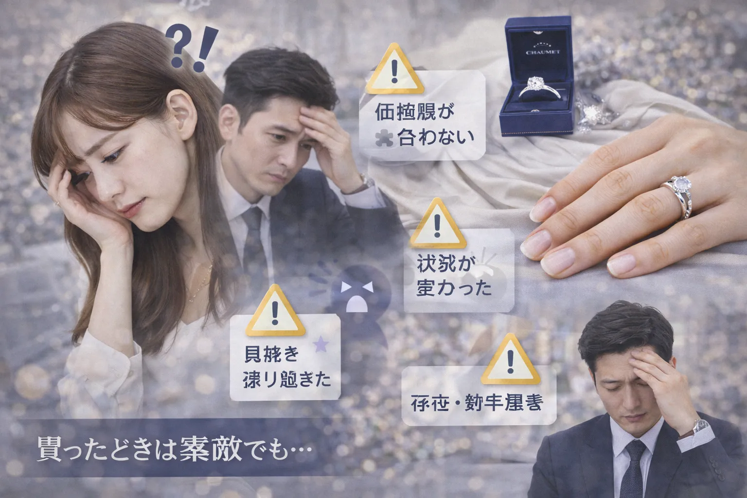 8. ショーメの結婚指輪で後悔が生まれるケース.webp