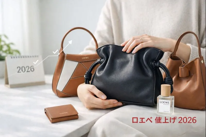 ロエベ 値上げ 2026 完全ガイド｜価格改定はいつ？対象バッグ・レザー小物別の想定値上げ率、愛用名人・セレブ動向と今後の価格推移から読み解く「今買うべきか」を徹底解説